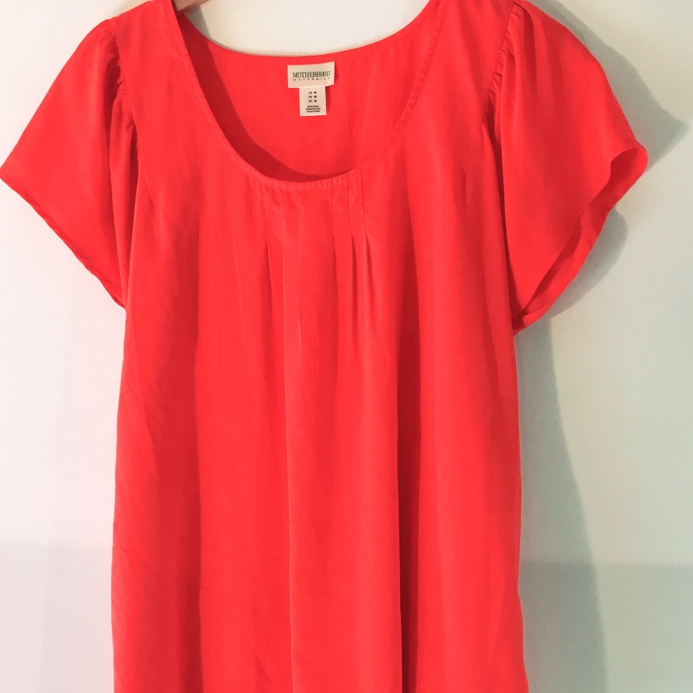Maternity Orange Top